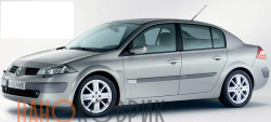 Автомобильные коврики ЭВА (EVA) для Renault Megane II седан 2002-2009 