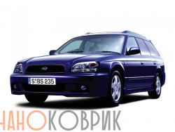 Автомобильные коврики ЭВА (EVA) для Subaru Legacy Lancaster II правый руль (BH) 1998-2003 