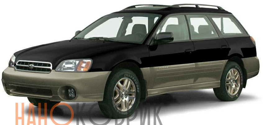 Автомобильные коврики ЭВА (EVA) для Subaru Outback II универсал (BH) 1999-2003 