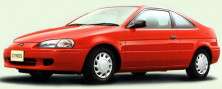Toyota Cynos I правый руль купе (EL44 2WD) 1991-1995
