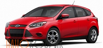 Автомобильные коврики ЭВА (EVA) для Ford Focus III хэтчбек (Mk 3 CB8) 2011-2014 
