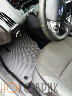 Автомобильные коврики ЭВА (EVA) для Ford Focus III хэтчбек (Mk 3 CB8) 2011-2014 