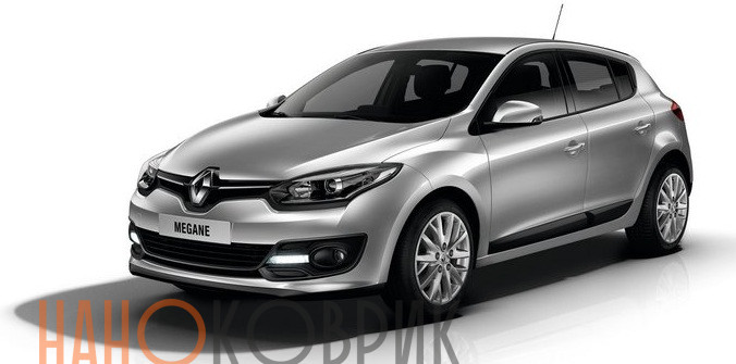 Автомобильные коврики ЭВА (EVA) для Renault Megane III хэтчбек 5 дв 2009-2016 