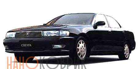 Автомобильные коврики ЭВА (EVA) для Toyota Cresta IV правый руль (X90 4WD) 1992-1996 