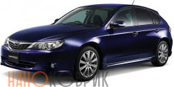 Автомобильные коврики ЭВА (EVA) для Subaru Impreza III правый руль хэтчбек (GH) 2007-2011 