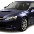 Автомобильные коврики ЭВА (EVA) для Subaru Legacy IV правый руль седан (BL) 2003-2009 