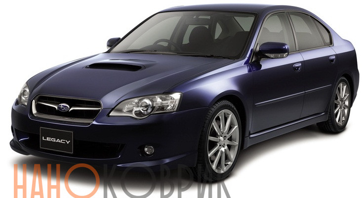 Автомобильные коврики ЭВА (EVA) для Subaru Legacy IV правый руль седан (BL) 2003-2009 