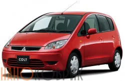 Автомобильные коврики ЭВА (EVA) для Mitsubishi Colt VI правый руль (Z20 5вд) 2002-2012 