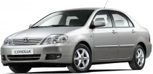 Toyota Corolla IX седан (E120 2WD) 2002-2006