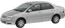 Toyota Corolla IX  седан правый руль (E120 4WD) 2002-2006