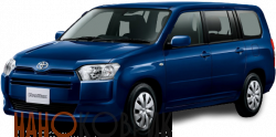 Автомобильные коврики ЭВА (EVA) для Toyota Probox II правый руль (2WD XP50) 2014- 