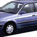 Автомобильные коврики ЭВА (EVA) для Toyota Corsa V правый руль седан (L50 2WD) 1994-1999 