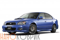 Автомобильные коврики ЭВА (EVA) для Subaru Legacy B4 III правый руль седан (BE) 1998-2003 