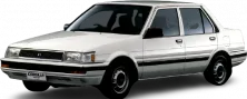 Toyota Corolla V правый руль седан (E80) 1983-1987