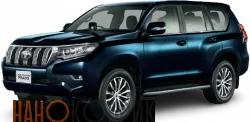 Автомобильные коврики ЭВА (EVA) для Toyota Land Cruiser Prado IV 2-й рестайлинг (J150 7 мест) 2017- 