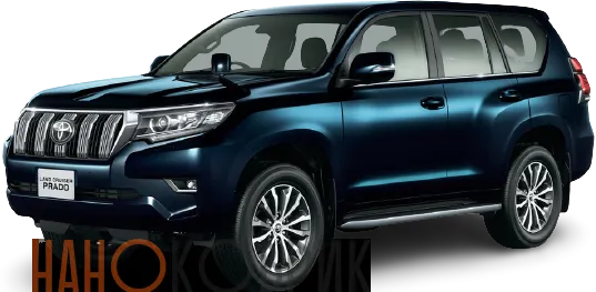 Автомобильные коврики ЭВА (EVA) для Toyota Land Cruiser Prado IV 2-й рестайлинг (J150 7 мест) 2017- 