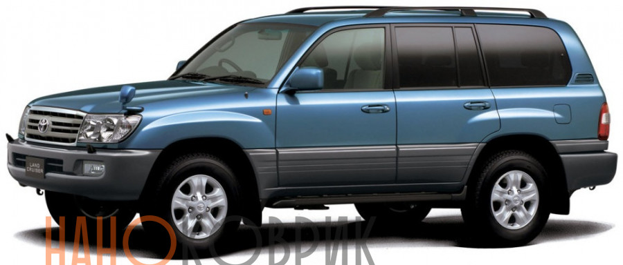 Автомобильные коврики ЭВА (EVA) для Toyota Land Cruiser X правый руль (J100 5 мест) 2000-2007 