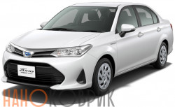 Автомобильные коврики ЭВА (EVA) для Toyota Corolla Axio II правый руль (E160 2WD гибрид) 2012- 