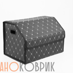Ковровое изделие для хранения в багажник цвет чёрный с серой ниткой