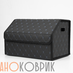 Ковровое изделие для хранения в багажник цвет чёрный с фиолетовой ниткой