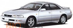 Автомобильные коврики ЭВА (EVA) для Toyota Curren I правый руль (T200 2WD) 1994-1998 