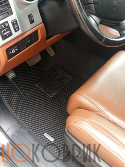 Автомобильные коврики ЭВА (EVA) для Toyota Tundra II XK50 (Double Cab) 2006-2010 