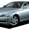Автомобильные коврики ЭВА (EVA) для Toyota Mark X I правый руль (X120 4WD) 2004-2009 