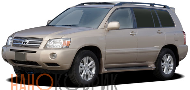 Автомобильные коврики ЭВА (EVA) для Toyota Highlander I (XU20) 2000-2007 
