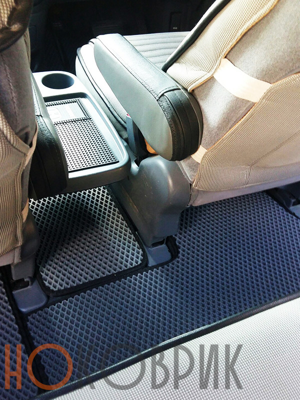 Автомобильные коврики ЭВА (EVA) для Honda Odyssey II правый руль (7 мест) 1999-2003 