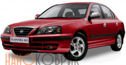 Автомобильные коврики ЭВА (EVA) для Hyundai Elantra III седан (XD) 2000-2009 
