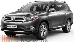 Автомобильные коврики ЭВА (EVA) для Toyota Highlander II (XU40) 2007-2013 