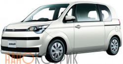 Автомобильные коврики ЭВА (EVA) для Toyota Spade I правый руль (NP140 2WD) 2012- 