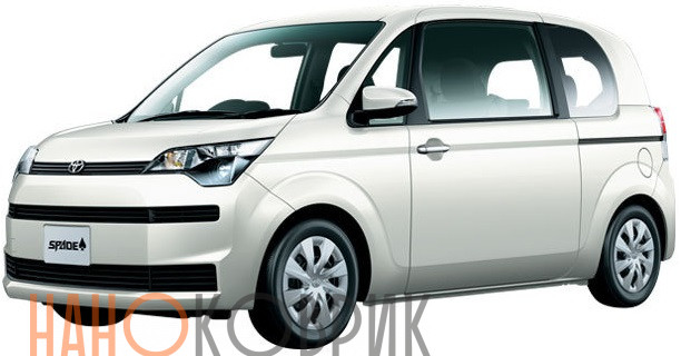 Автомобильные коврики ЭВА (EVA) для Toyota Spade I правый руль (NP140 2WD) 2012- 