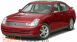 Автомобильные коврики ЭВА (EVA) для Infiniti G III седан (V35 4WD) 2002-2007 