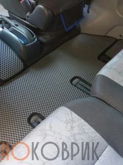 Автомобильные коврики ЭВА (EVA) для Toyota Touring Hiace I правый руль (H40) 1999-2002 