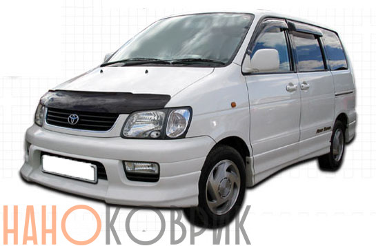 Автомобильные коврики ЭВА (EVA) для Toyota Town Ace Noah V правый руль (4WD) (2 ряд сидений раздельный)  1996-2001 