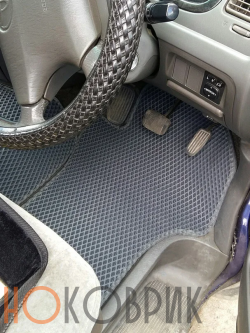 Автомобильные коврики ЭВА (EVA) для Toyota Town Ace Noah V правый руль (4WD) (2 ряд сидений раздельный)  1996-2001 
