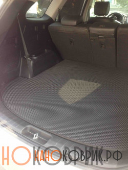 Автомобильные коврики ЭВА (EVA) для Hyundai Santa Fe III (DM 7 мест) 2012-2016 
