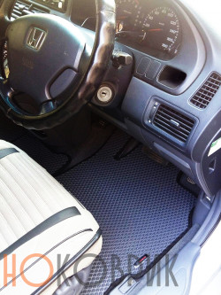 Автомобильные коврики ЭВА (EVA) для Honda Odyssey II правый руль (7 мест Absolute) 1999-2003 