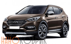 Автомобильные коврики ЭВА (EVA) для Hyundai Santa Fe III рестайлинг (DM 5 мест) 2015-2019 