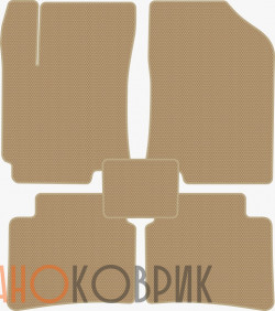 Автомобильные коврики ЭВА (EVA) для Hyundai Solaris I седан 2010-2017 