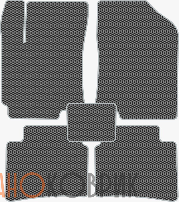 Автомобильные коврики ЭВА (EVA) для Hyundai Solaris I седан 2010-2017 