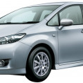 Автомобильные коврики ЭВА (EVA) для Toyota Wish II правый руль (XE20 4WD) (5 мест) 2009-2012 