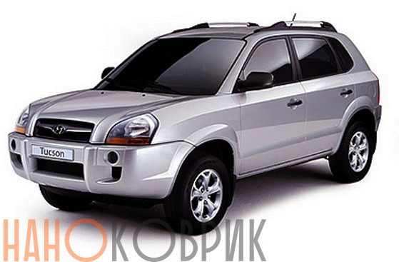 Автомобильные коврики ЭВА (EVA) для Hyundai Tucson I (JM) 2004-2009 