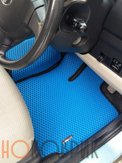 Автомобильные коврики ЭВА (EVA) для Toyota Passo I правый руль (XC10 2WD) 2004-2010 