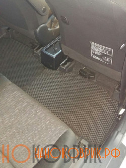 Автомобильные коврики ЭВА (EVA) для Toyota Wish II правый руль рестайлинг (XE20 2WD) (7 мест) 2012-2017 