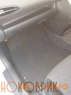 Автомобильные коврики ЭВА (EVA) для Toyota Wish II правый руль рестайлинг (XE20 4WD) (7 мест) 2012-2017 