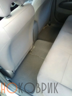 Автомобильные коврики ЭВА (EVA) для Toyota Prius II правый руль (XW20) 2003-2011 