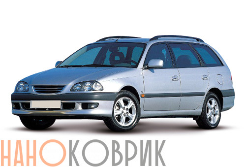 Автомобильные коврики ЭВА (EVA) для Toyota Caldina II правый руль (T210) 1997-2002 