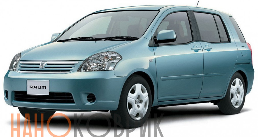 Автомобильные коврики ЭВА (EVA) для Toyota Raum II правый руль (Z20) 2003-2011 